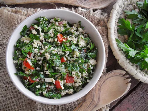 Tabbouleh - salata od peršuna i kus-kusa