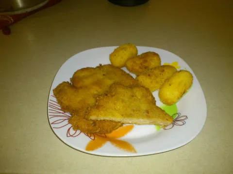 Kroketići i odrezak