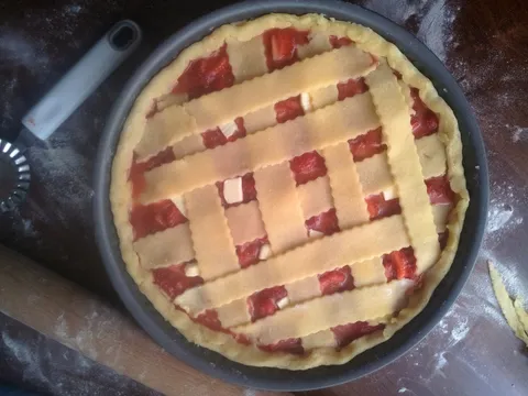 Strawberry pie by Merium