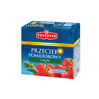 Przecier pomidorowy z bazylią