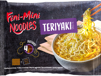 Fini-Mini Noodles teriyaki