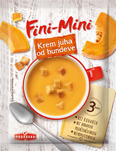 Fini-Mini krem juha od bundeve