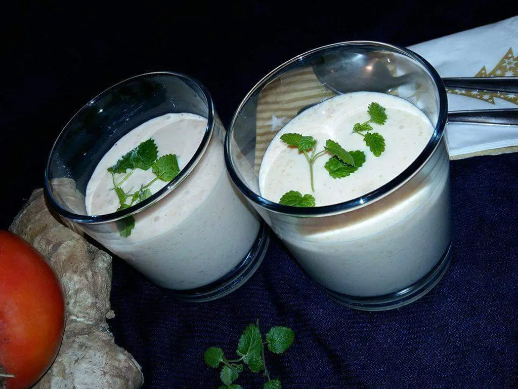 Kakijev kremasti smothie