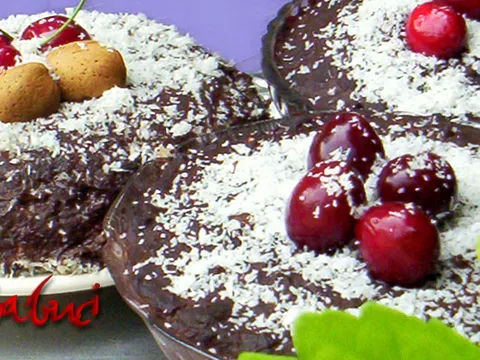 Spas desert! Zdravi puding od soje sa tresnjama