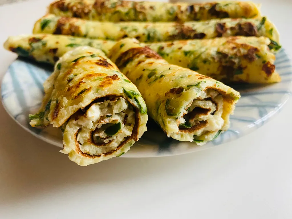 Slani Palacinci sa spanacem