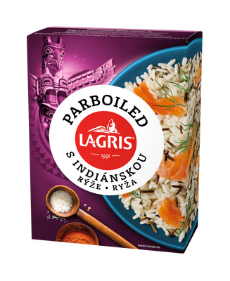 Rýže parboiled s indiánskou