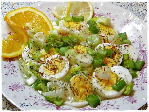 Salata od mladog luka