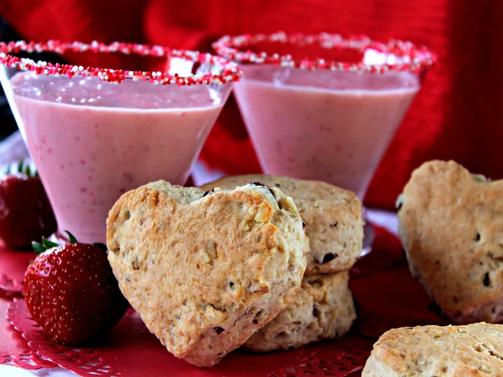 Cranberry-Walnut scones...
