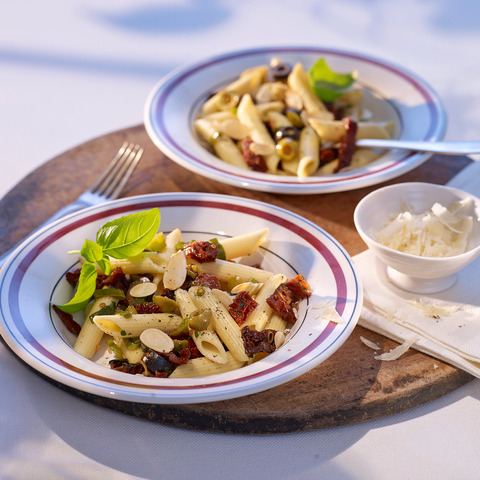 Těstoviny na středomořský způsob