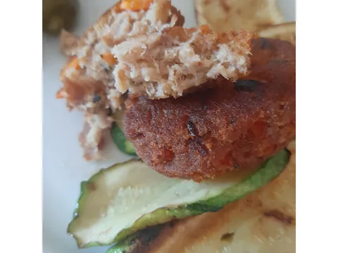 Korean Inspired Tuna Polpete
