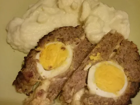 LCHF mesna štruca i pire od cvjetače