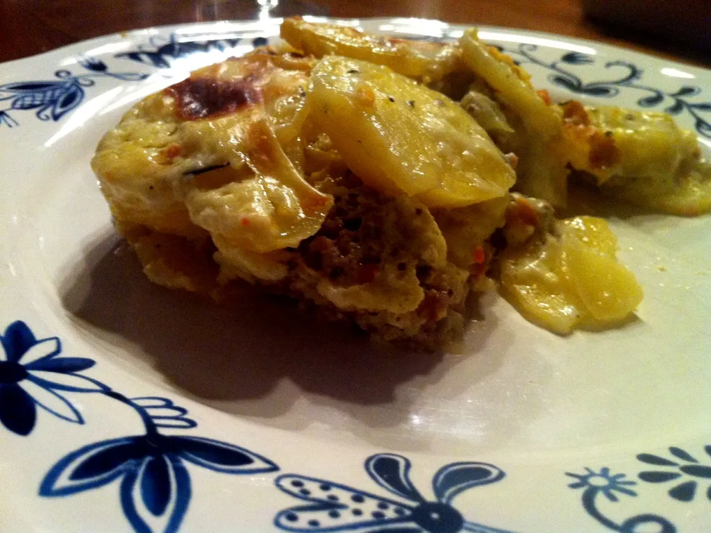 Moussaka sa béchamel