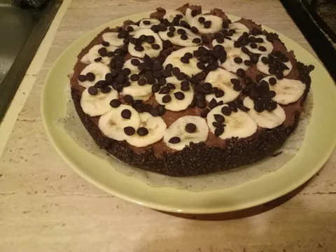 LCHF torta od čokolade,manga i banane
