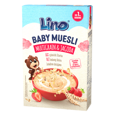 Lino Baby Muesli Multigrain & Jagoda
