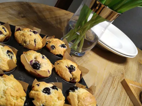 Muffin s borovnicom