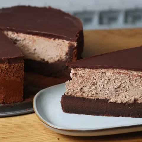 Jednostavna čokoladna MOUSSE TORTA