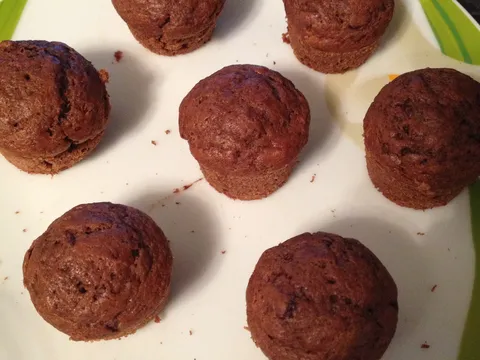 Choko-banana muffin
