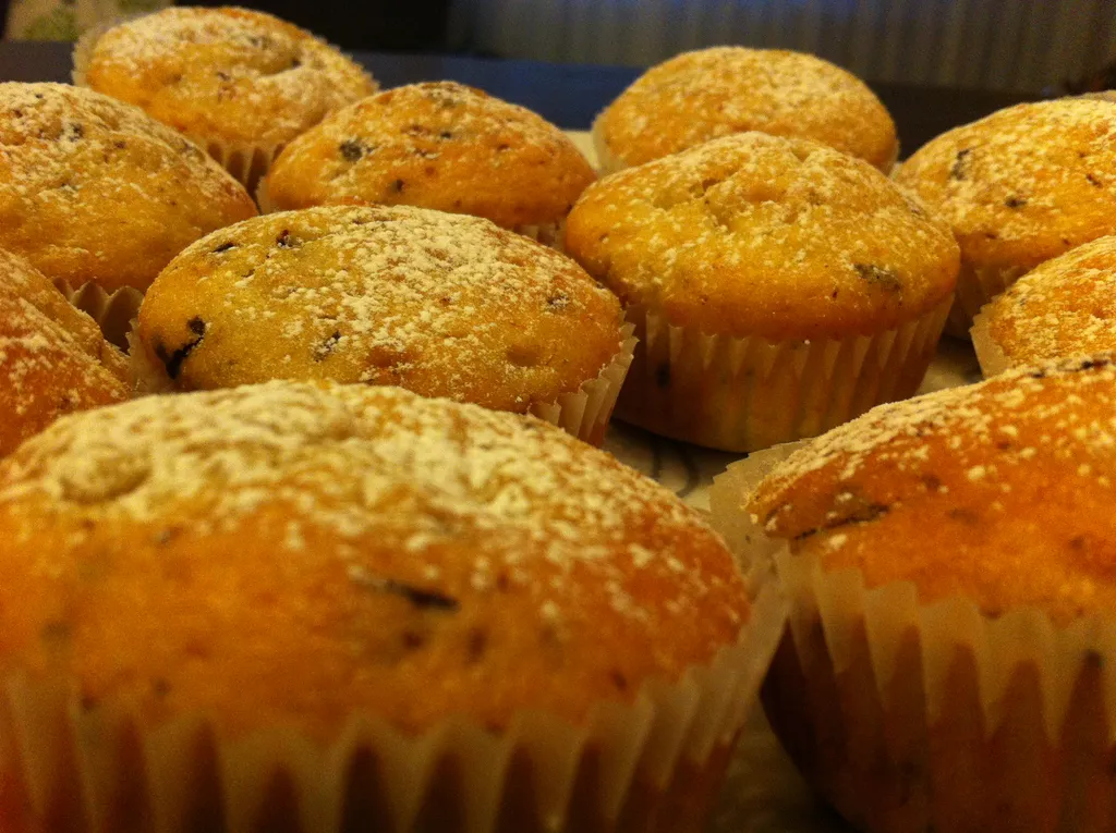 Muffins od banane i čokolade