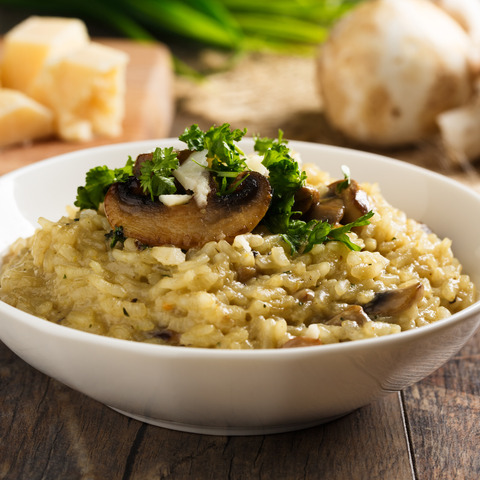 Italské houbové risotto