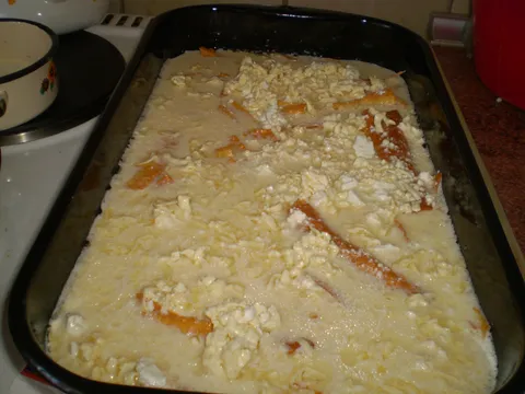 nadevena gibanica spremna za pecenje