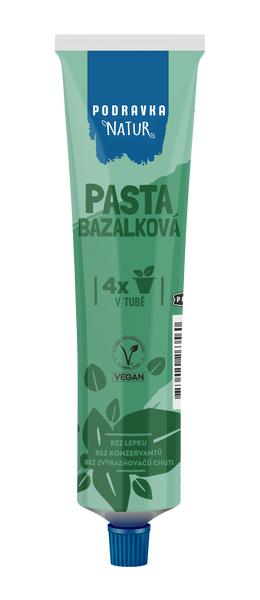 Bazalková kořenící pasta