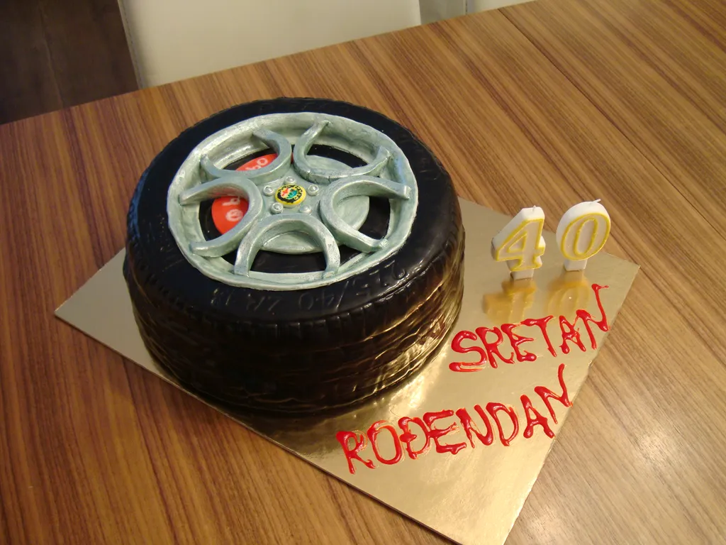 Tyre Cake