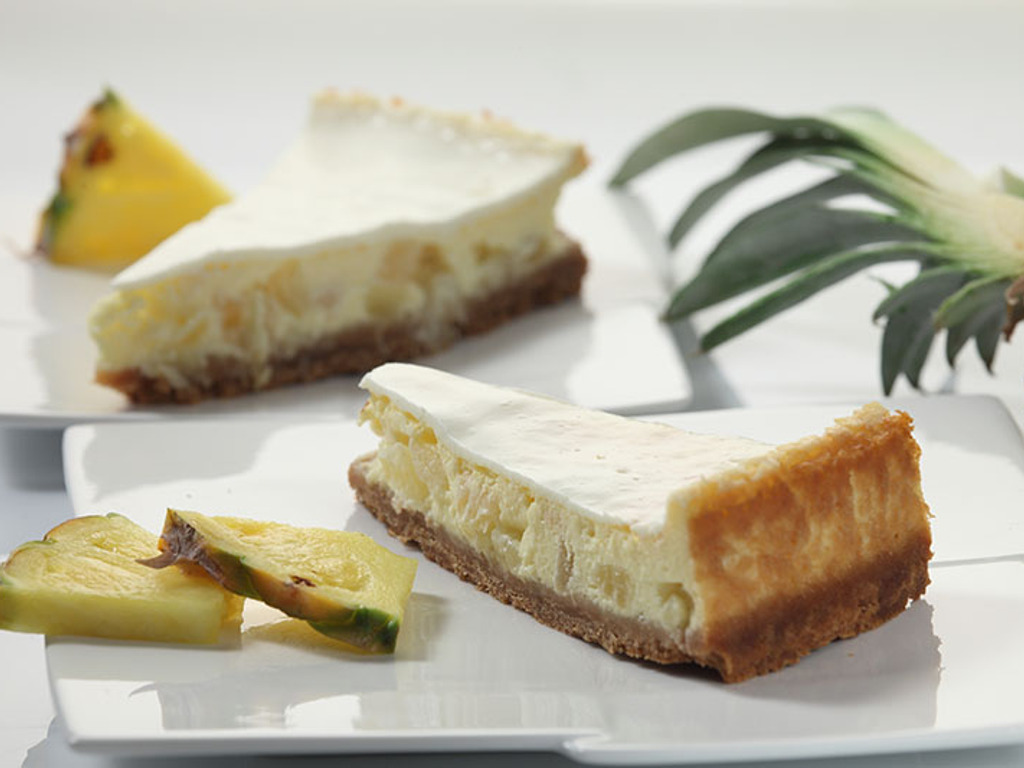 Cheesecake s ananasom