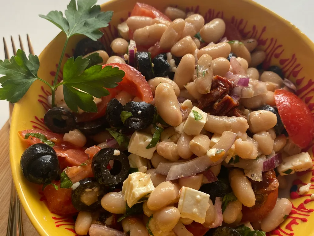 Grcka pasulj salata