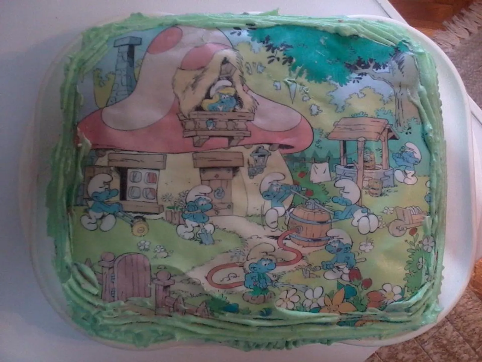 štrumpfastična kroasan torta