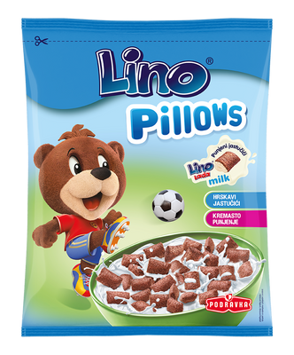 Lino Pillows - Pernițe umplute cu cremă tartinabilă Lino Lada lapte