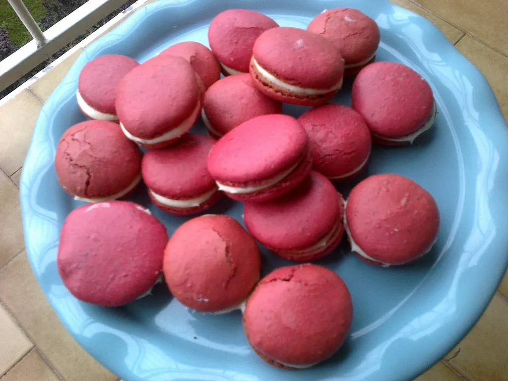 Moji prvi macarons :)