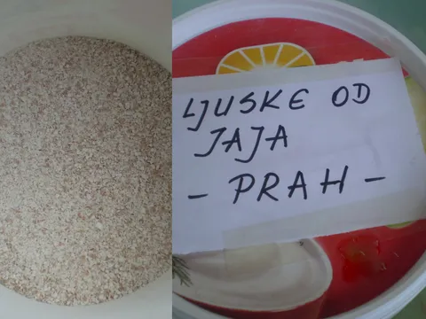 Ljuske od jaja - za prihranu biljaka