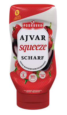 Ajvar squeeze scharf