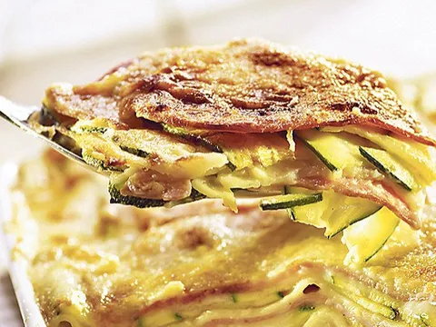 Lazanje od tikvica i mozzarella sira