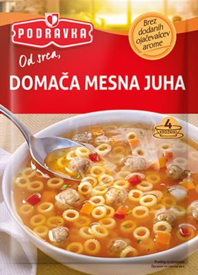 Domača mesna juha