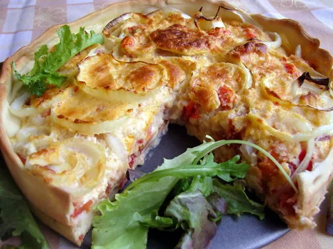 Paradajz quiche
