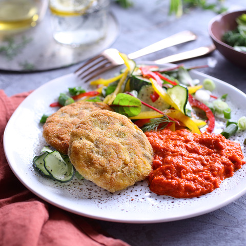 Zeleninovo-hríbové fašírky