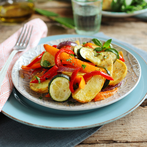 Aromatyczne pieczone warzywa