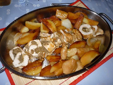 Pureća prsa nadjevena tapenadom