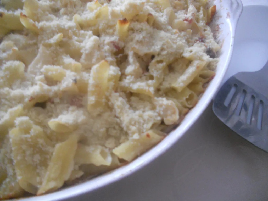 Zapeceni makaroni sa karfiolom i sirom