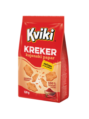 Kviki cayen pepper cracker