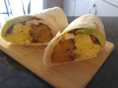 Breakfast burrito