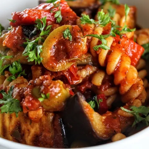 Mediterranean Spiral Pasta
