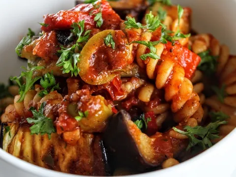 Mediterranean Spiral Pasta