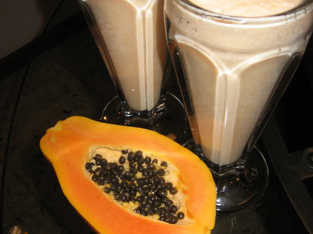 “Milkshake” od papaje i banane