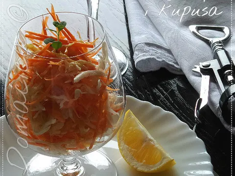 Salata od šargarepe (mrkve) i kupusa