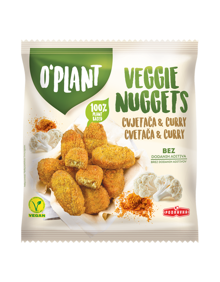 Veggie nuggets cvjetača & curry