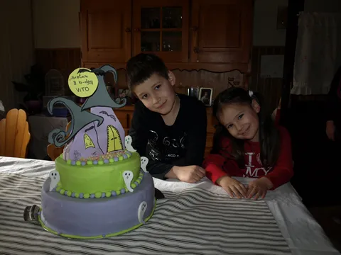 Spooky b-day party