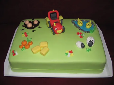 Traktor Tom torta