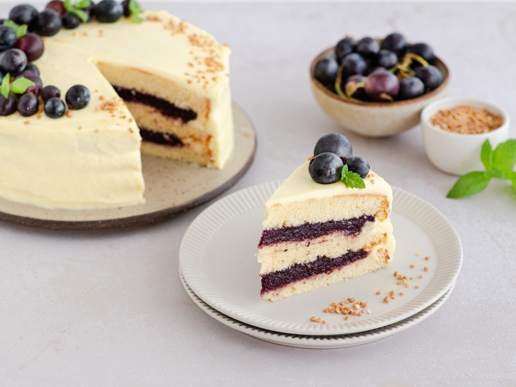 Torta s nadjevom od grožđa